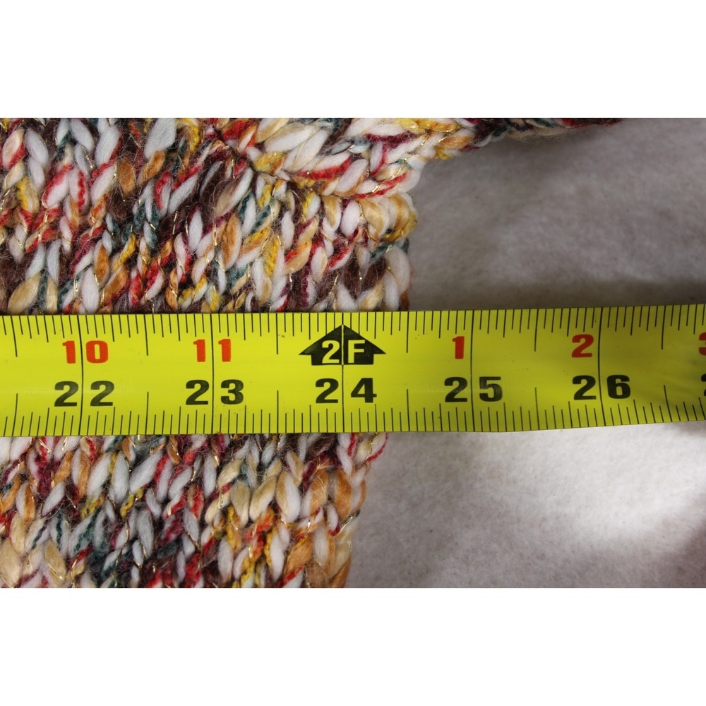 Maurices Cardigan Sweater Womens 2 Multicolor Knit Open Front Winter Outdoor - Picture 7 of 9